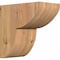 Ekena Millwork Crestline Smooth Corbel, Western Red Cedar, 5 1/2"W x 10"D x 10"H COR06X10X10CRE00SWR - alternate 1